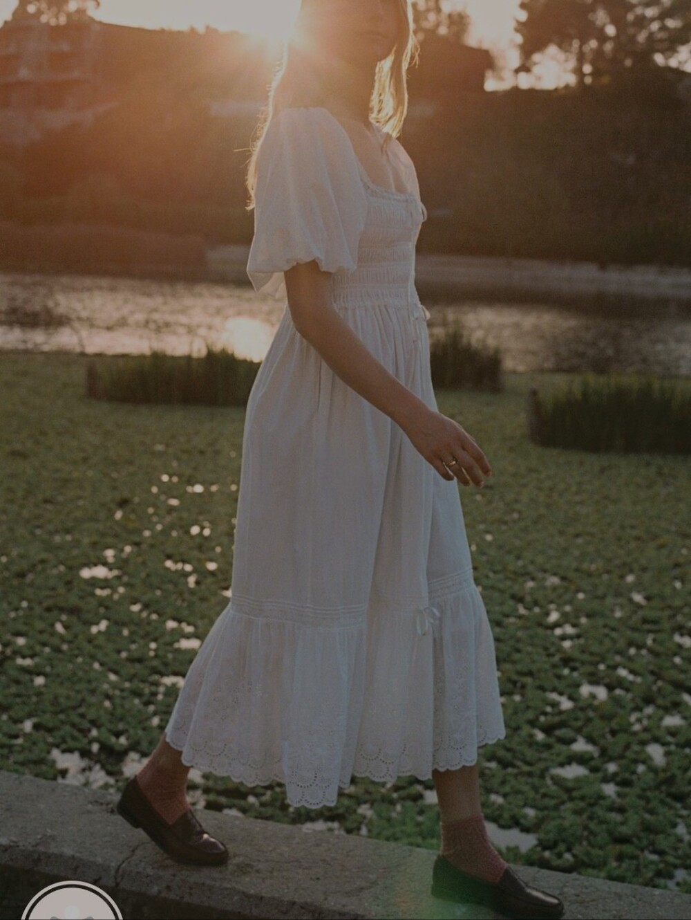 Christy Dawn The Ricarda Dress In Alabaster - Picture 4 of 16